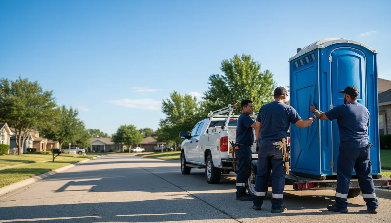 Portable Toilet Rental in Hunnewell, MO near me